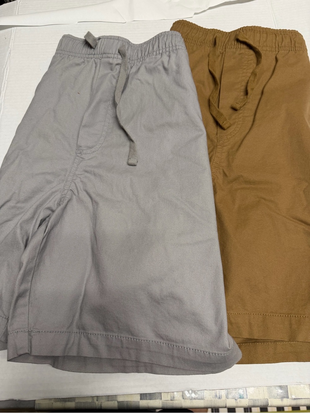Old Navy Drawstring Athletic Shorts - Gray and Brown